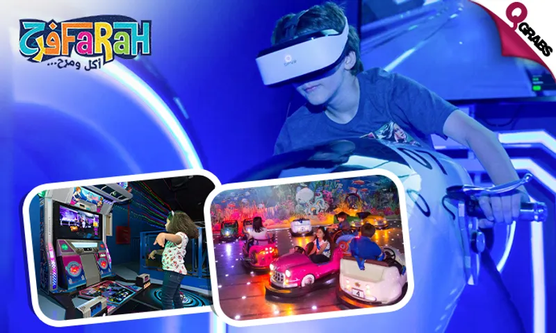 Play Area, Arcade Games & More at Farah Qatar!